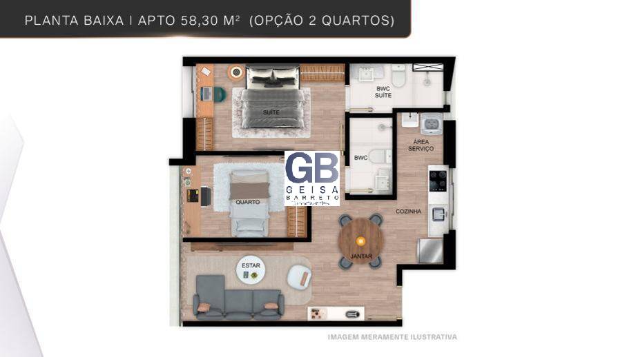 Apartamento à venda com 1 quarto, 30m² - Foto 13